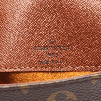 ミュゼットサルサ ロングストラップ モノグラム ショルダーバッグ PVC レザー ブラウン ルイヴィトン バッグ LOUIS VUITTON