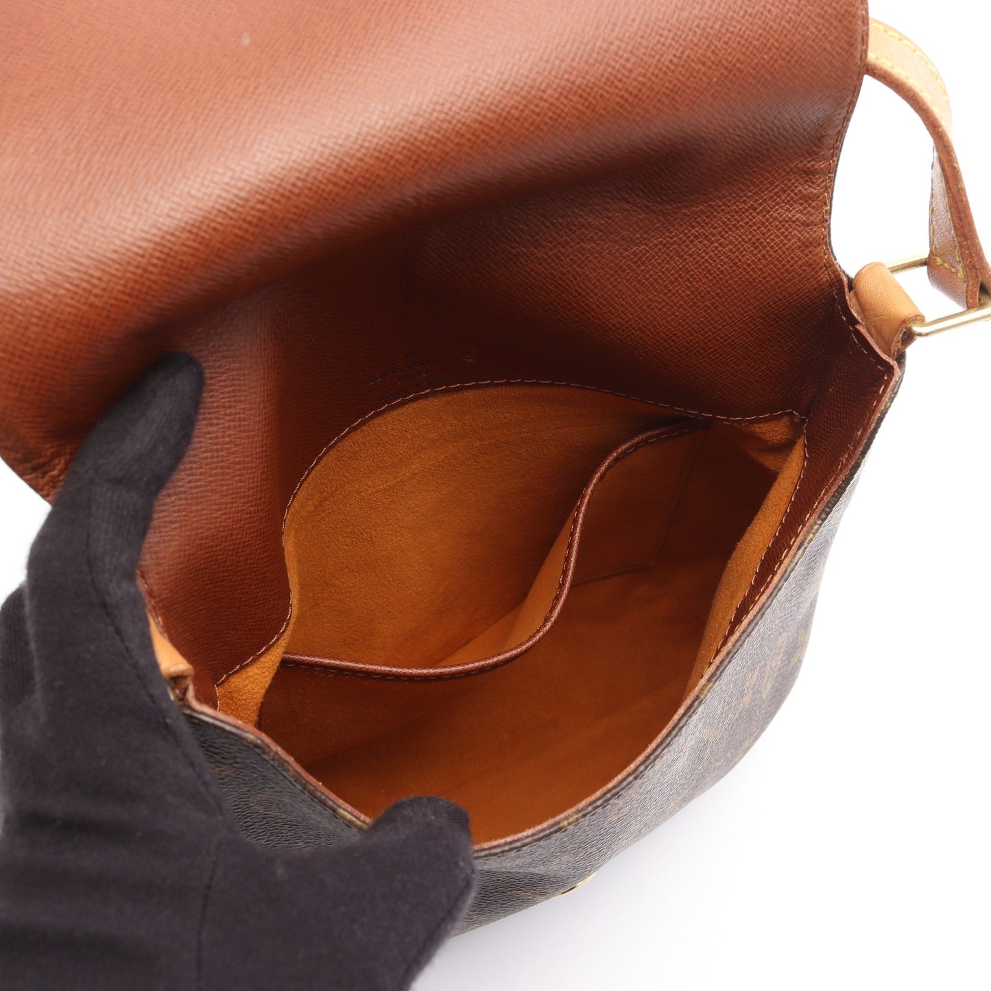ミュゼットサルサ ロングストラップ モノグラム ショルダーバッグ PVC レザー ブラウン ルイヴィトン バッグ LOUIS VUITTON