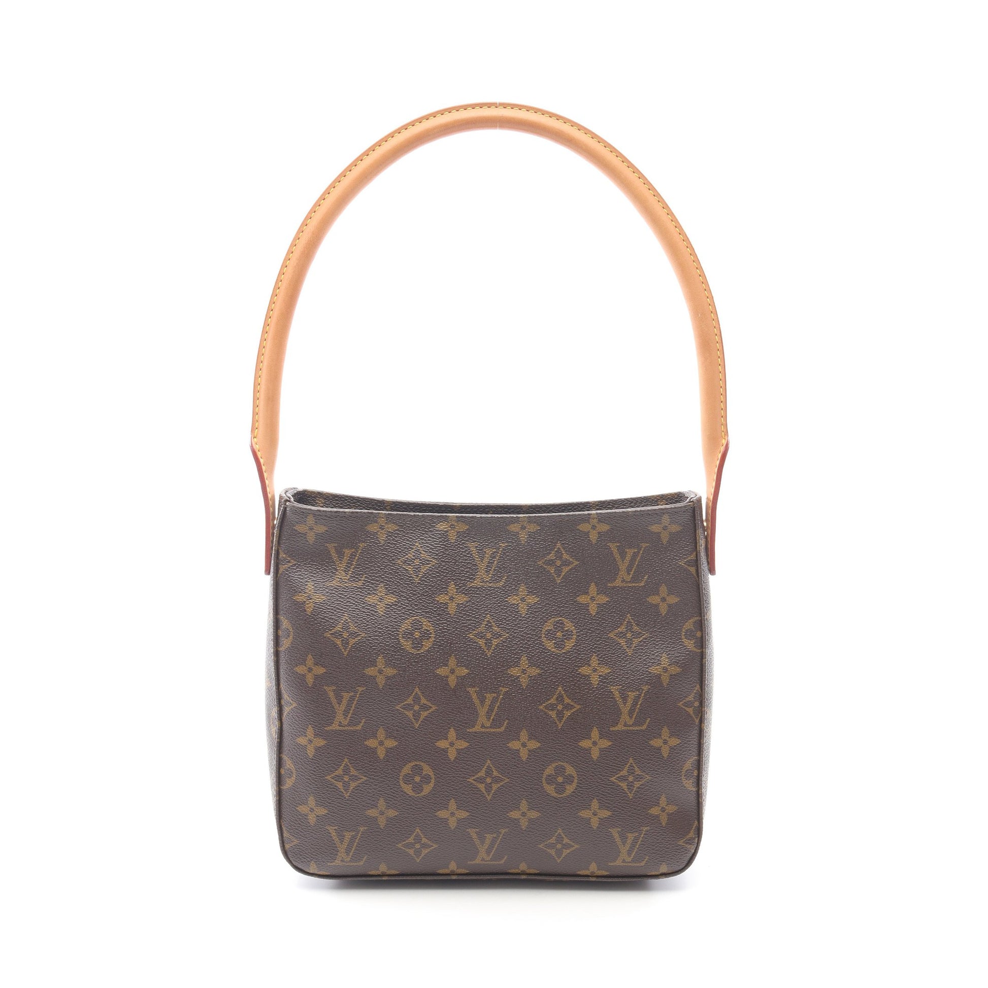ルーピングMM モノグラム ショルダーバッグ PVC レザー ブラウン ルイヴィトン バッグ LOUIS VUITTON