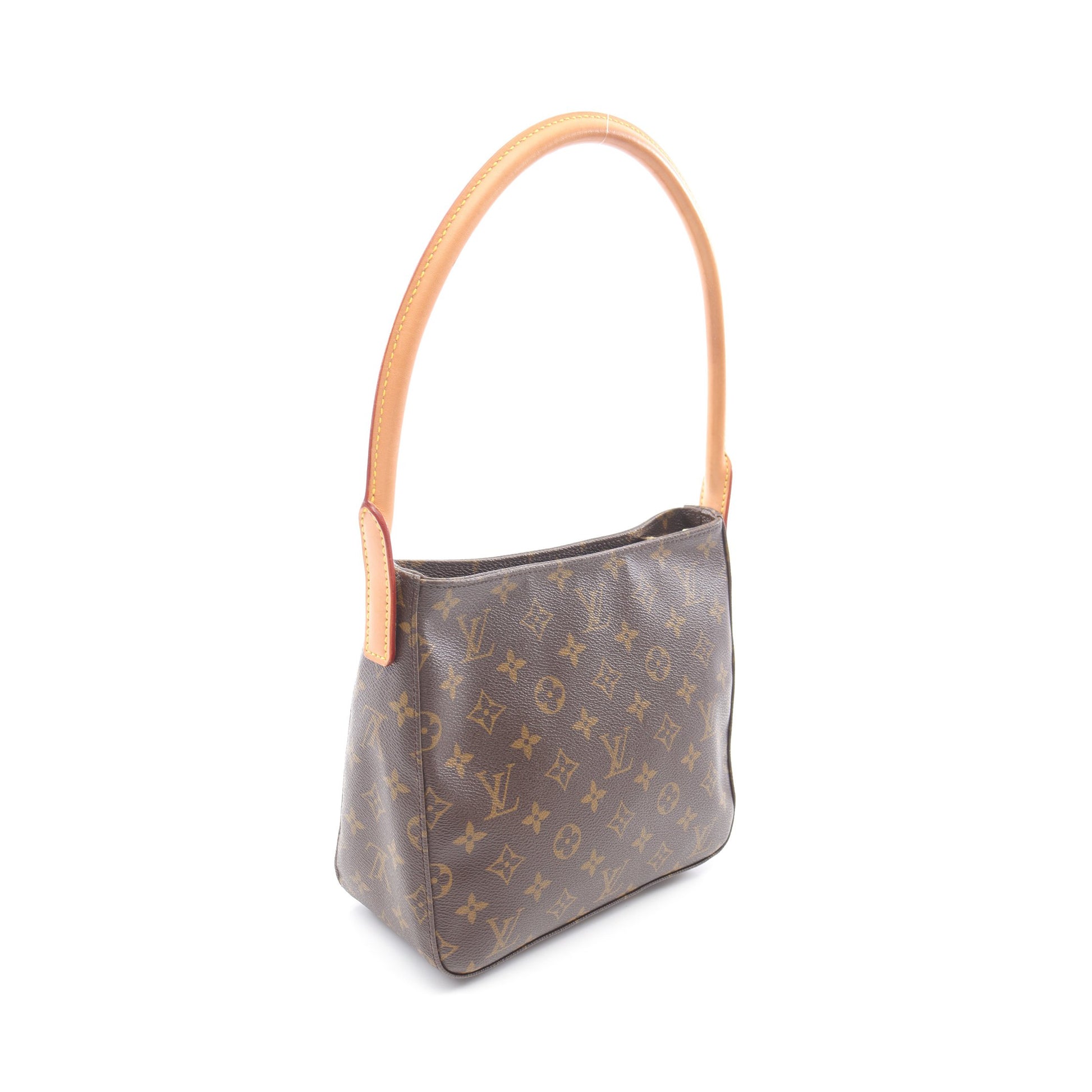 ルーピングMM モノグラム ショルダーバッグ PVC レザー ブラウン ルイヴィトン バッグ LOUIS VUITTON