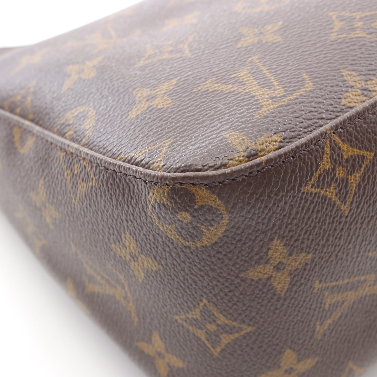 ルーピングMM モノグラム ショルダーバッグ PVC レザー ブラウン ルイヴィトン バッグ LOUIS VUITTON