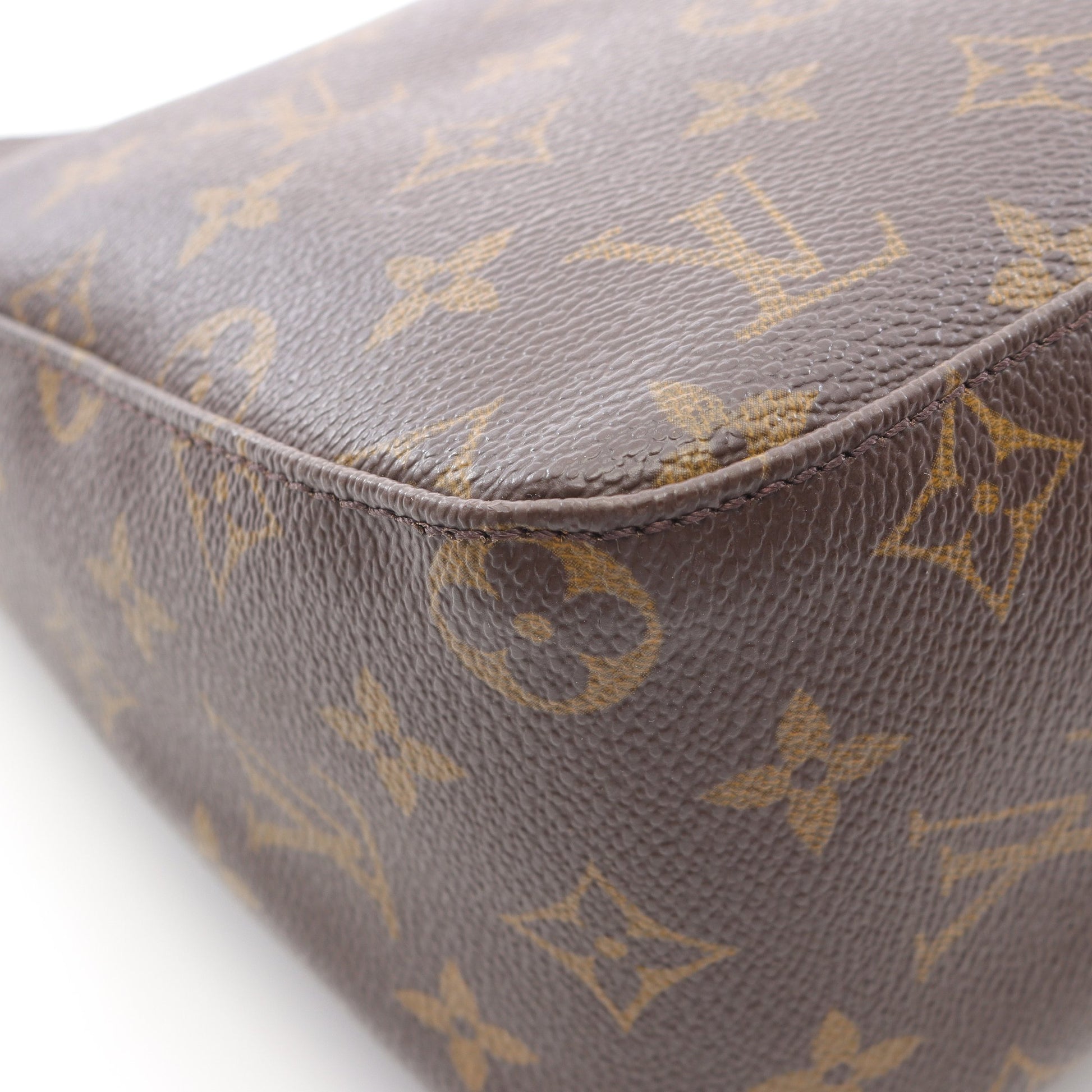 ルーピングMM モノグラム ショルダーバッグ PVC レザー ブラウン ルイヴィトン バッグ LOUIS VUITTON