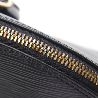 アルマ エピ ノワール ハンドバッグ レザー ブラック ルイヴィトン バッグ LOUIS VUITTON