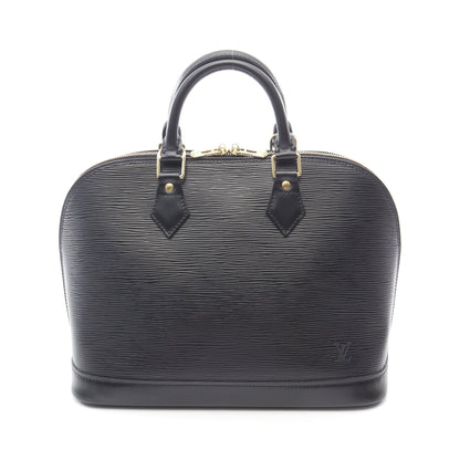 アルマ エピ ノワール ハンドバッグ レザー ブラック ルイヴィトン バッグ LOUIS VUITTON