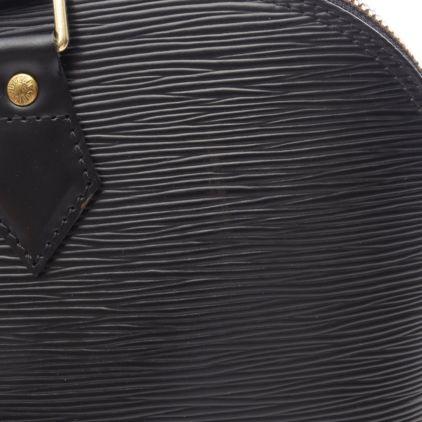 アルマ エピ ノワール ハンドバッグ レザー ブラック ルイヴィトン バッグ LOUIS VUITTON