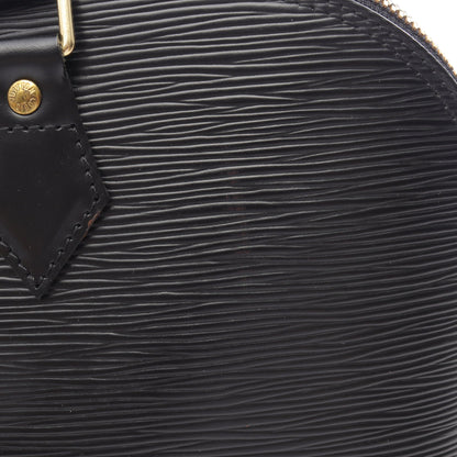 アルマ エピ ノワール ハンドバッグ レザー ブラック ルイヴィトン バッグ LOUIS VUITTON