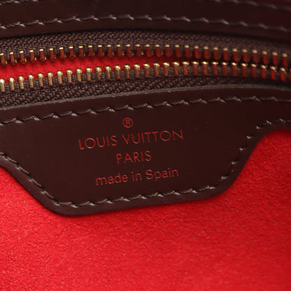 ハムステッドPM ダミエエベヌ ハンドバッグ トートバッグ PVC レザー ブラウン ルイヴィトン バッグ LOUIS VUITTON