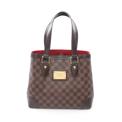 ハムステッドPM ダミエエベヌ ハンドバッグ トートバッグ PVC レザー ブラウン ルイヴィトン バッグ LOUIS VUITTON