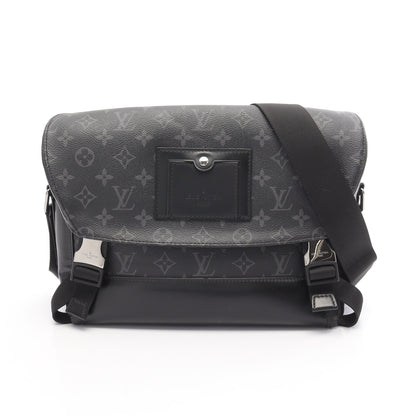 メッセンジャーヴォワヤージュPM モノグラムエクリプス ショルダーバッグ PVC レザー ブラック ルイヴィトン バッグ LOUIS VUITTON