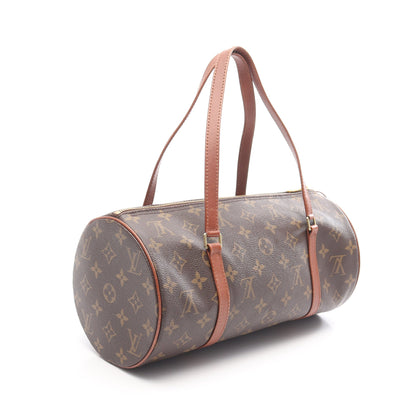 パピヨン30 モノグラム 旧型 ハンドバッグ PVC レザー ブラウン ルイヴィトン バッグ LOUIS VUITTON