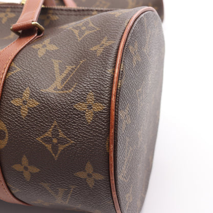 パピヨン30 モノグラム 旧型 ハンドバッグ PVC レザー ブラウン ルイヴィトン バッグ LOUIS VUITTON