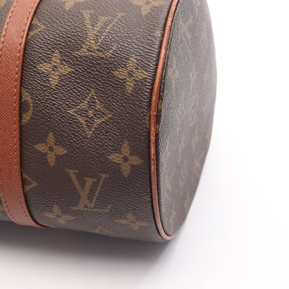 パピヨン30 モノグラム 旧型 ハンドバッグ PVC レザー ブラウン ルイヴィトン バッグ LOUIS VUITTON