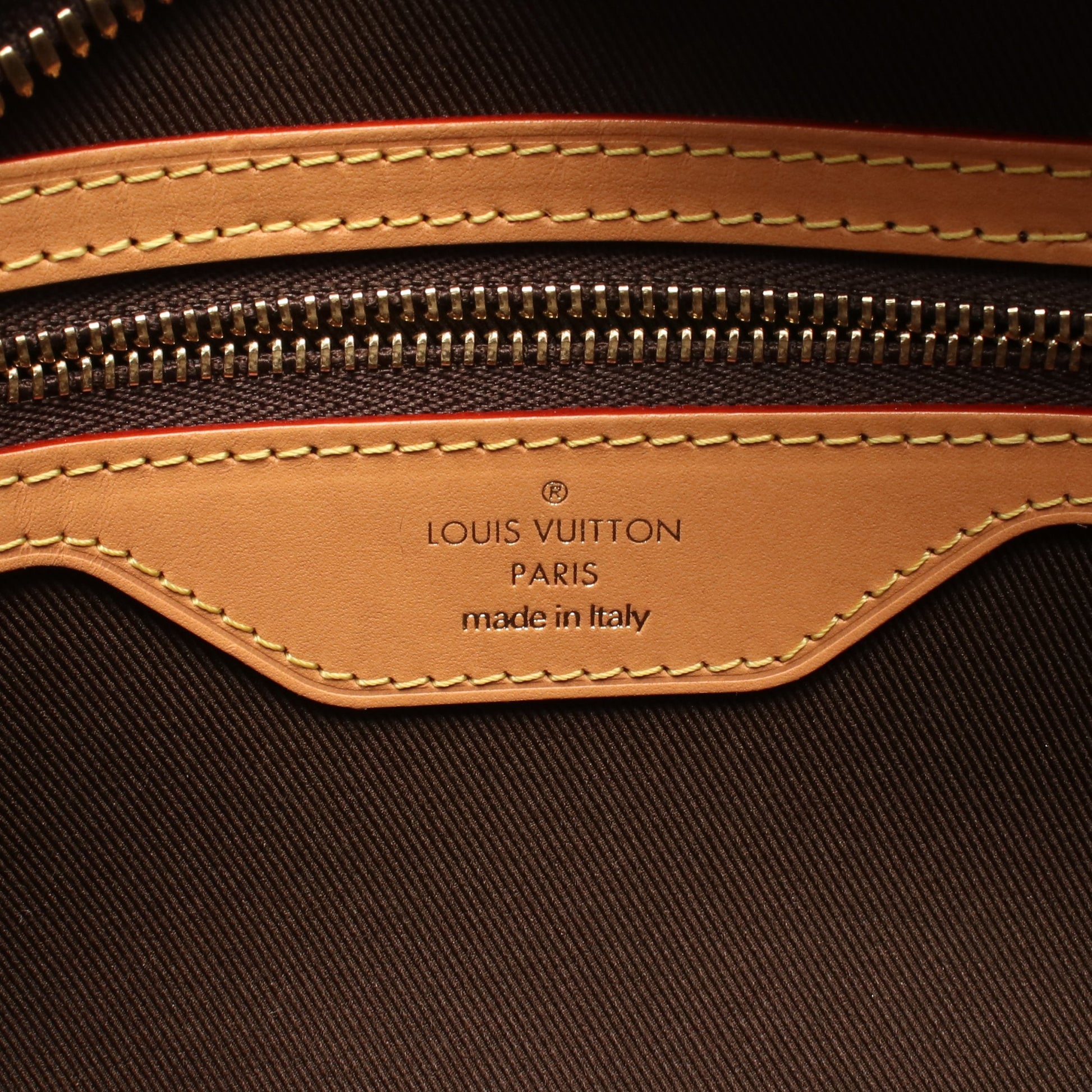 シテ モノグラム ショルダーバッグ PVC レザー ブラウン ルイヴィトン バッグ LOUIS VUITTON