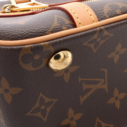 シテ モノグラム ショルダーバッグ PVC レザー ブラウン ルイヴィトン バッグ LOUIS VUITTON