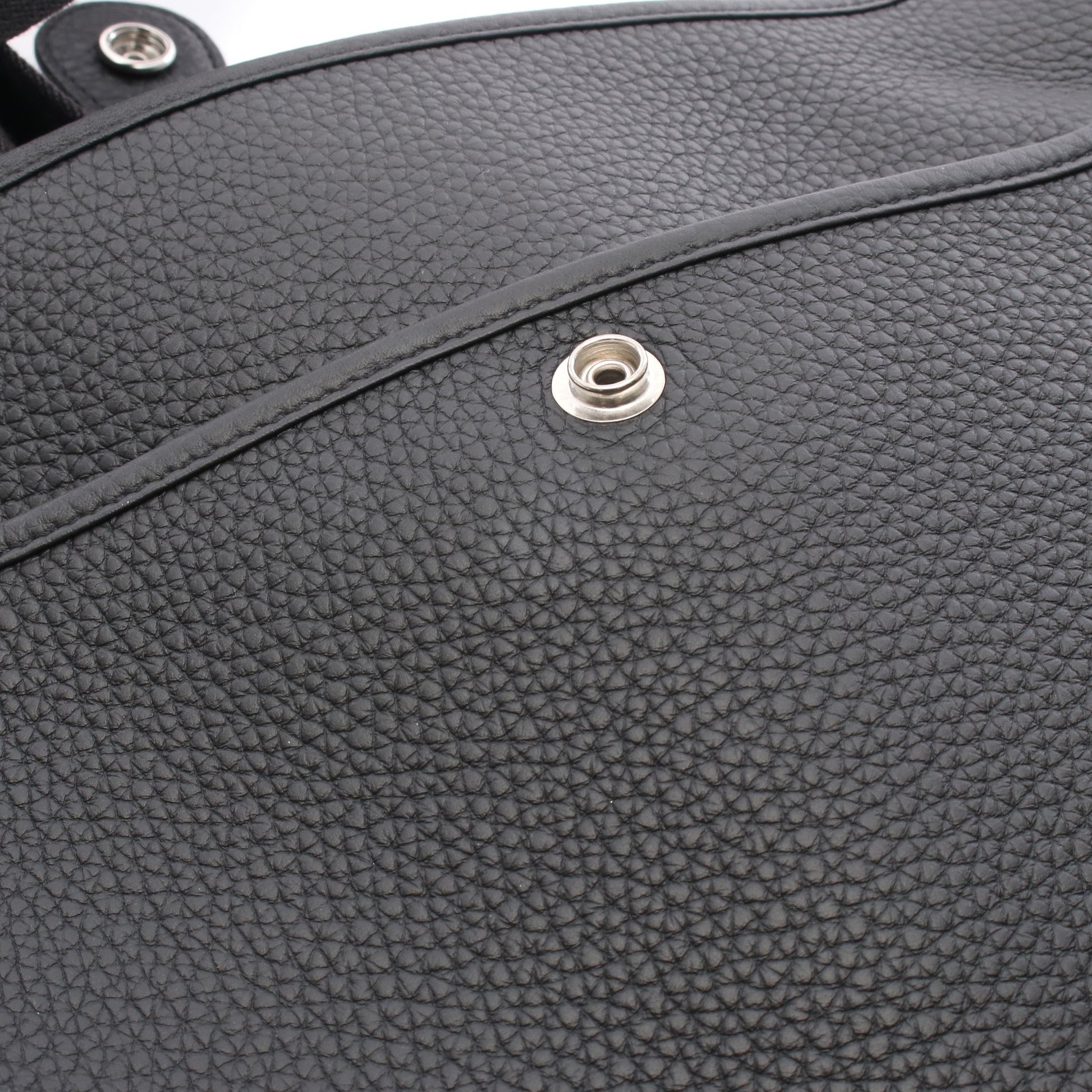 エヴリン 3 トロワ PM ショルダーバッグ トリヨンクレマンス ブラック シルバー金具 K刻印 エルメス バッグ HERMES