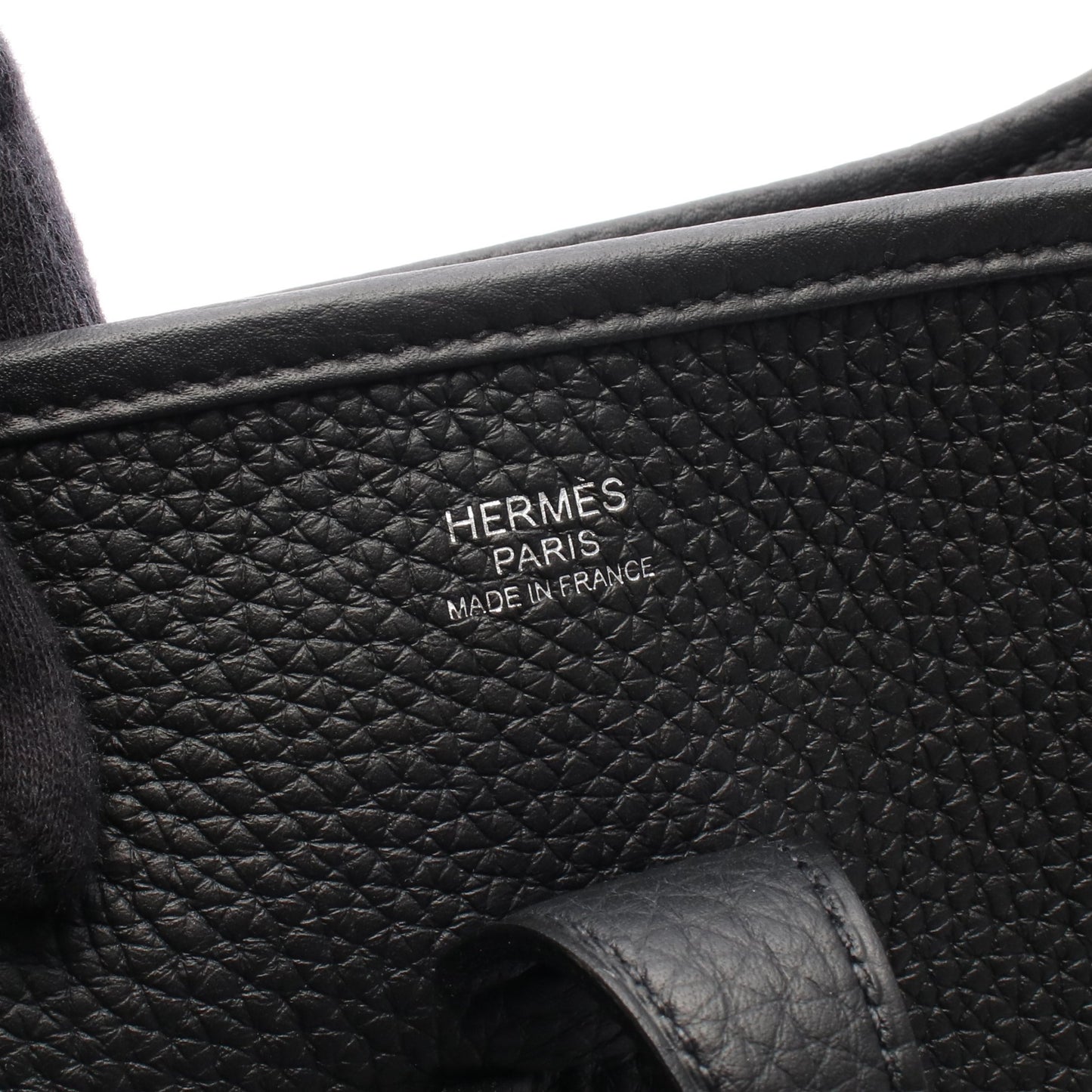 エヴリン 3 トロワ PM ショルダーバッグ トリヨンクレマンス ブラック シルバー金具 K刻印 エルメス バッグ HERMES