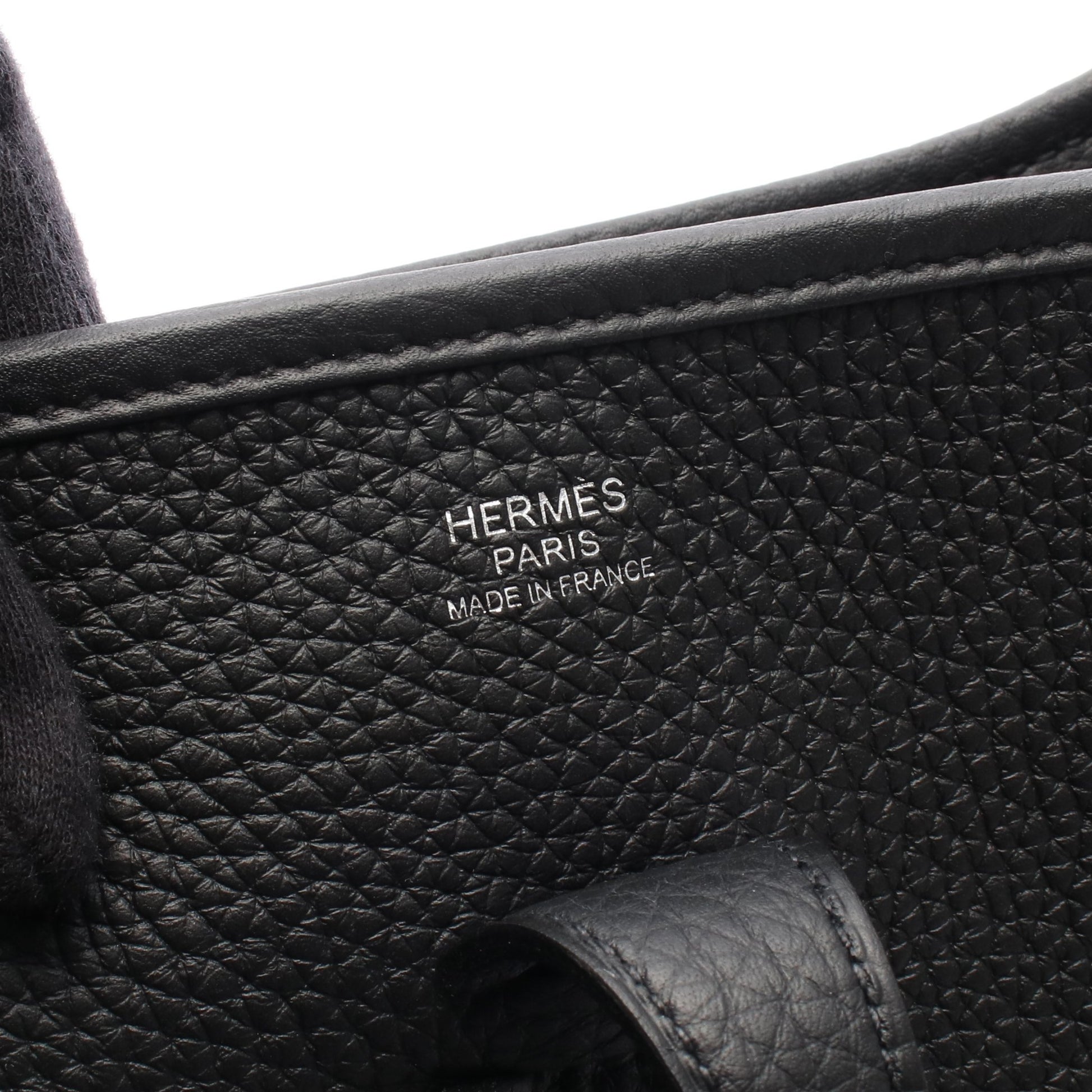エヴリン 3 トロワ PM ショルダーバッグ トリヨンクレマンス ブラック シルバー金具 K刻印 エルメス バッグ HERMES