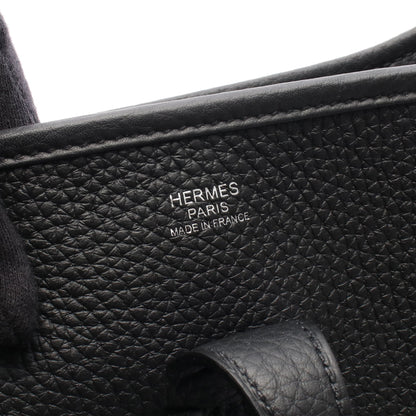 エヴリン 3 トロワ PM ショルダーバッグ トリヨンクレマンス ブラック シルバー金具 K刻印 エルメス バッグ HERMES