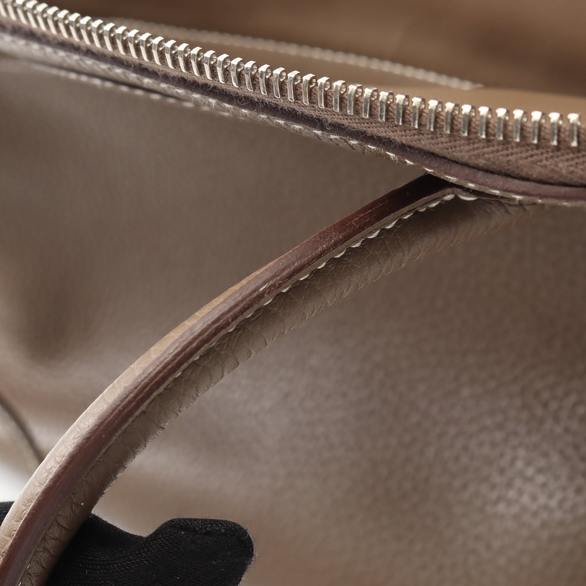 ボリード31 エトゥープ ハンドバッグ トリヨンクレマンス グレーブラウン シルバー金具 2WAY D刻印 エルメス バッグ HERMES