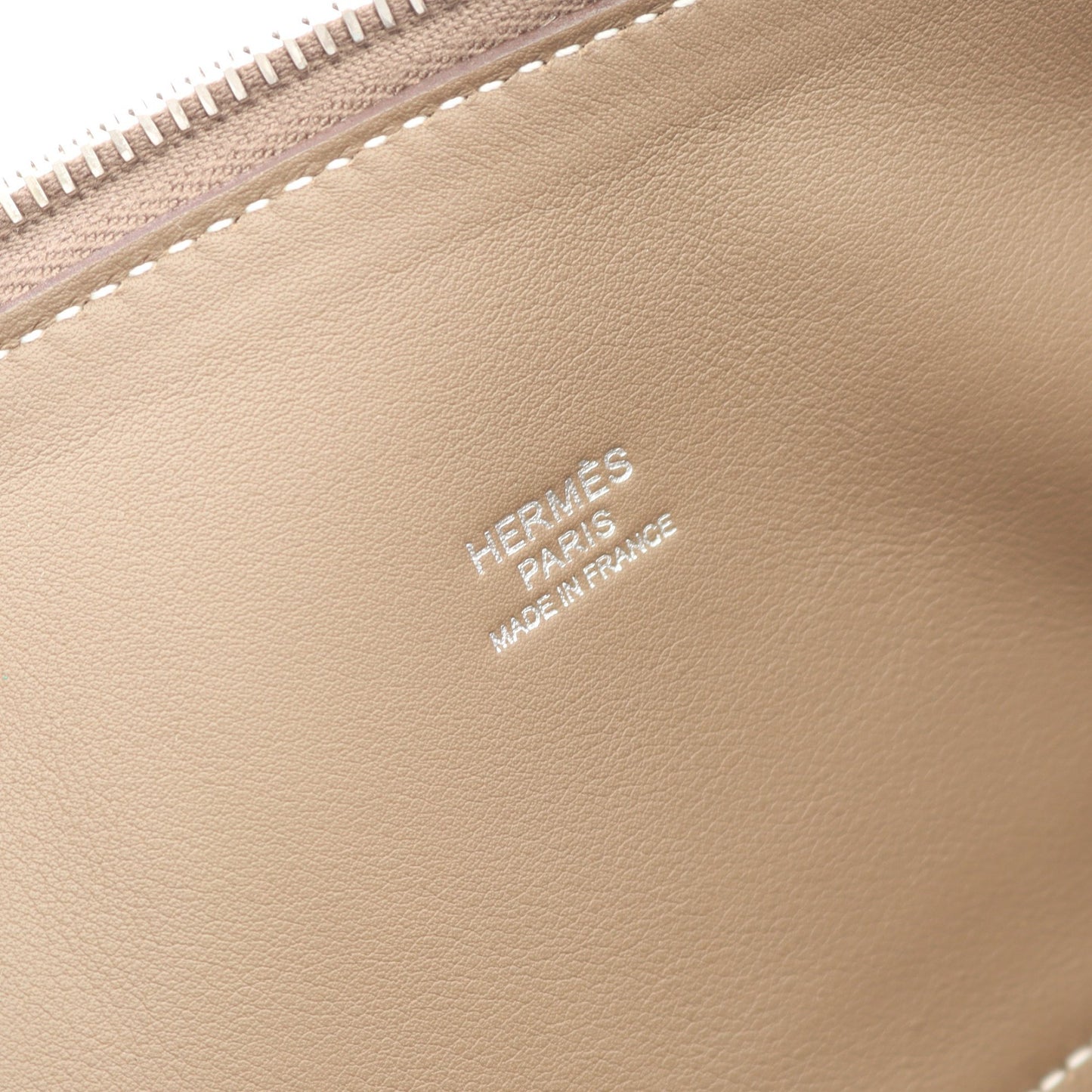 ボリード31 エトゥープ ハンドバッグ トリヨンクレマンス グレーブラウン シルバー金具 2WAY D刻印 エルメス バッグ HERMES