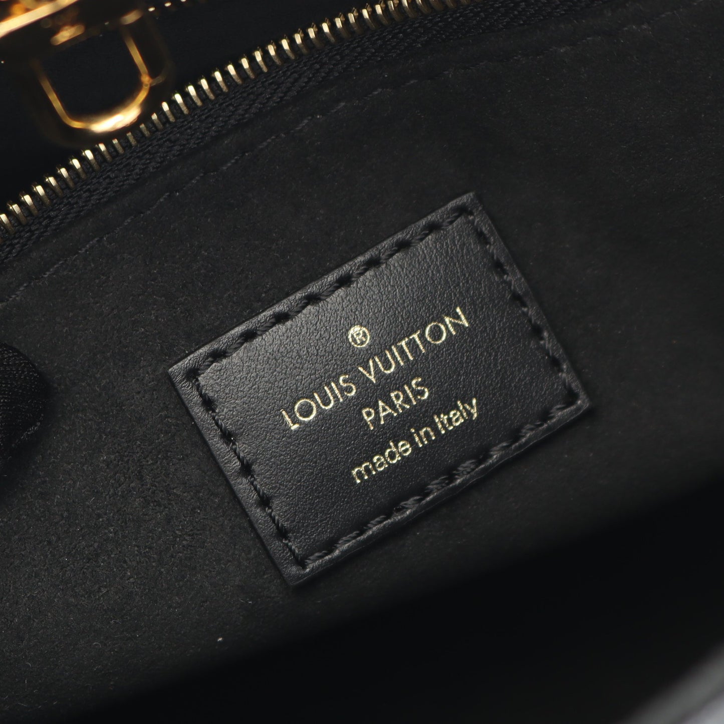 オンザゴーPM モノグラムアンプラント ノワール ハンドバッグ レザー ブラック 2WAY ルイヴィトン バッグ LOUIS VUITTON