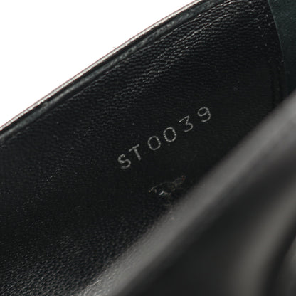 LVロゴ ローファー レザー ブラック ルイヴィトン シューズ LOUIS VUITTON