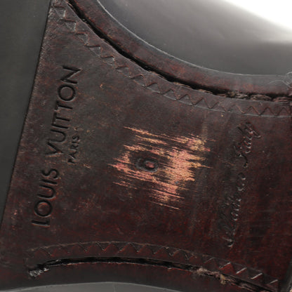 LVロゴ ローファー レザー ブラック ルイヴィトン シューズ LOUIS VUITTON