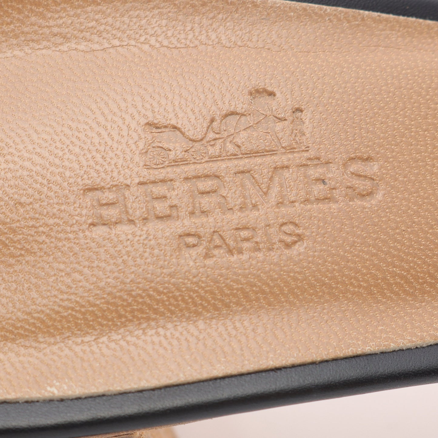 オアジス ミュール サンダル レザー ブラック ブラウン エルメス シューズ HERMES