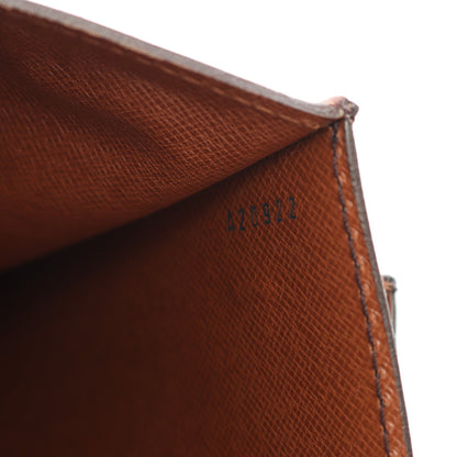 モンソー モノグラム ハンドバッグ PVC レザー ブラウン 2WAY ルイヴィトン バッグ LOUIS VUITTON