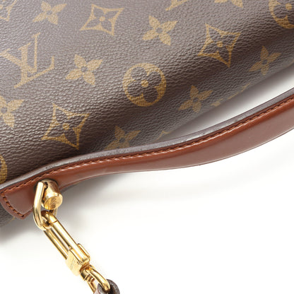モンソー モノグラム ハンドバッグ PVC レザー ブラウン 2WAY ルイヴィトン バッグ LOUIS VUITTON