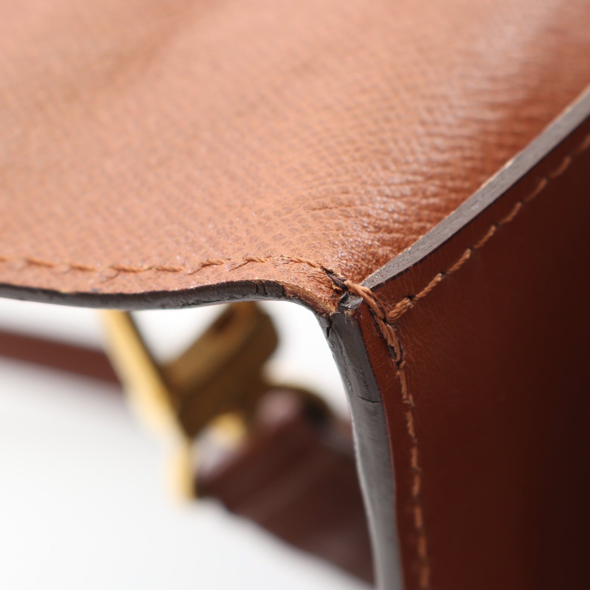 モンソー モノグラム ハンドバッグ PVC レザー ブラウン 2WAY ルイヴィトン バッグ LOUIS VUITTON