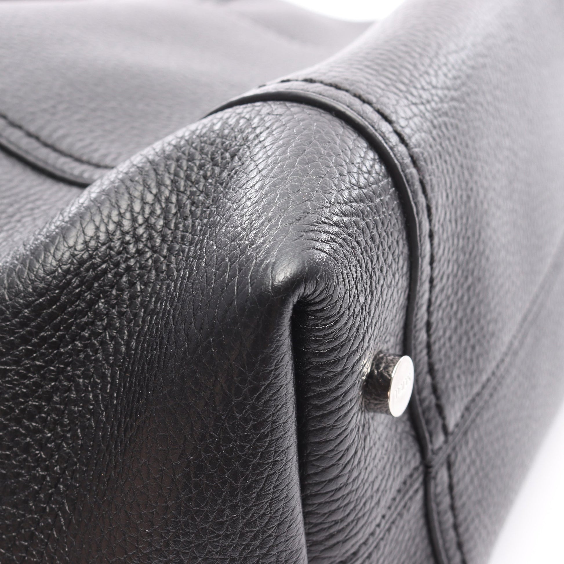 ダブルT ショッピングバッグ ワンショルダーバッグ レザー ブラック 2WAY トッズ バッグ TOD'S