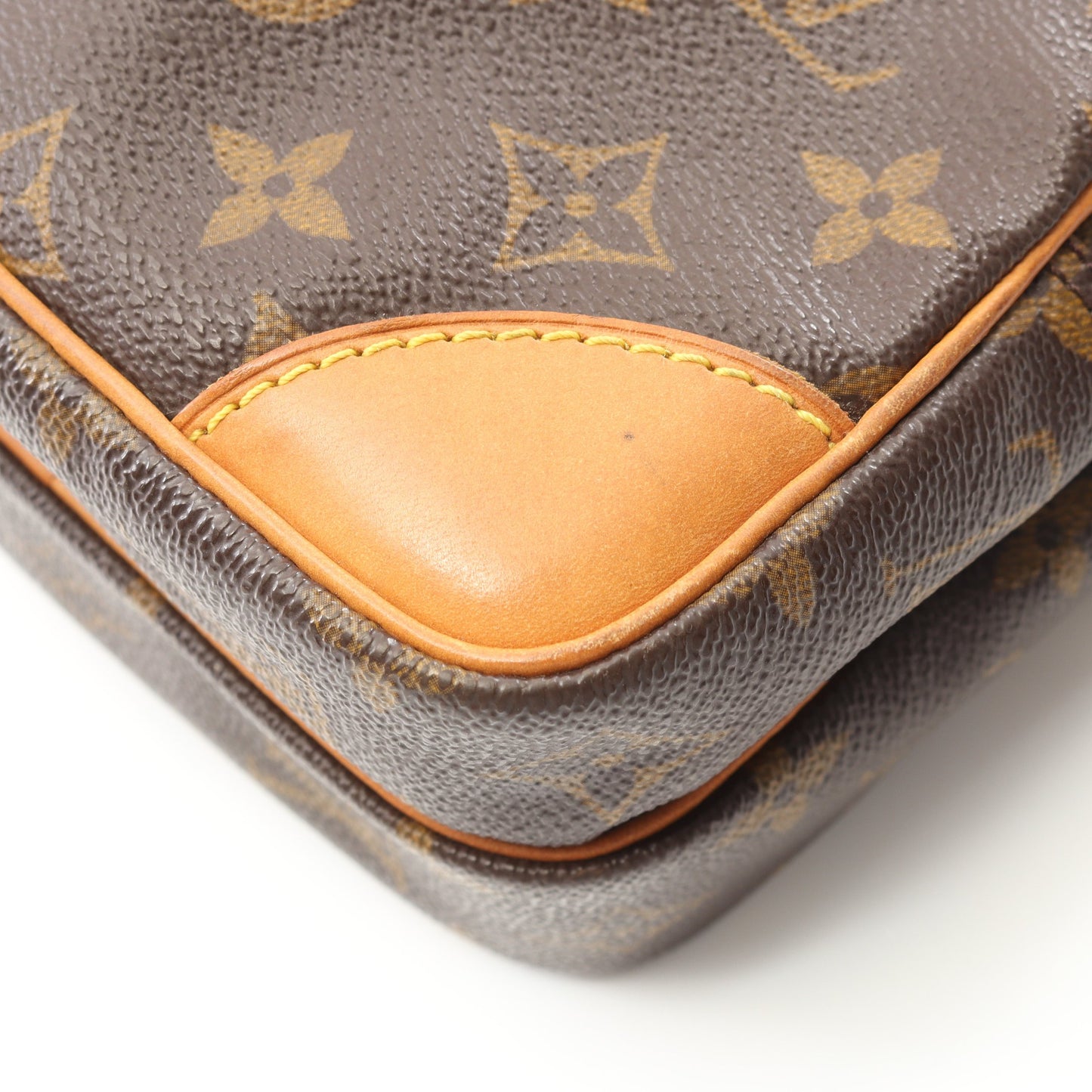 アマゾン モノグラム ショルダーバッグ PVC レザー ブラウン ルイヴィトン バッグ LOUIS VUITTON
