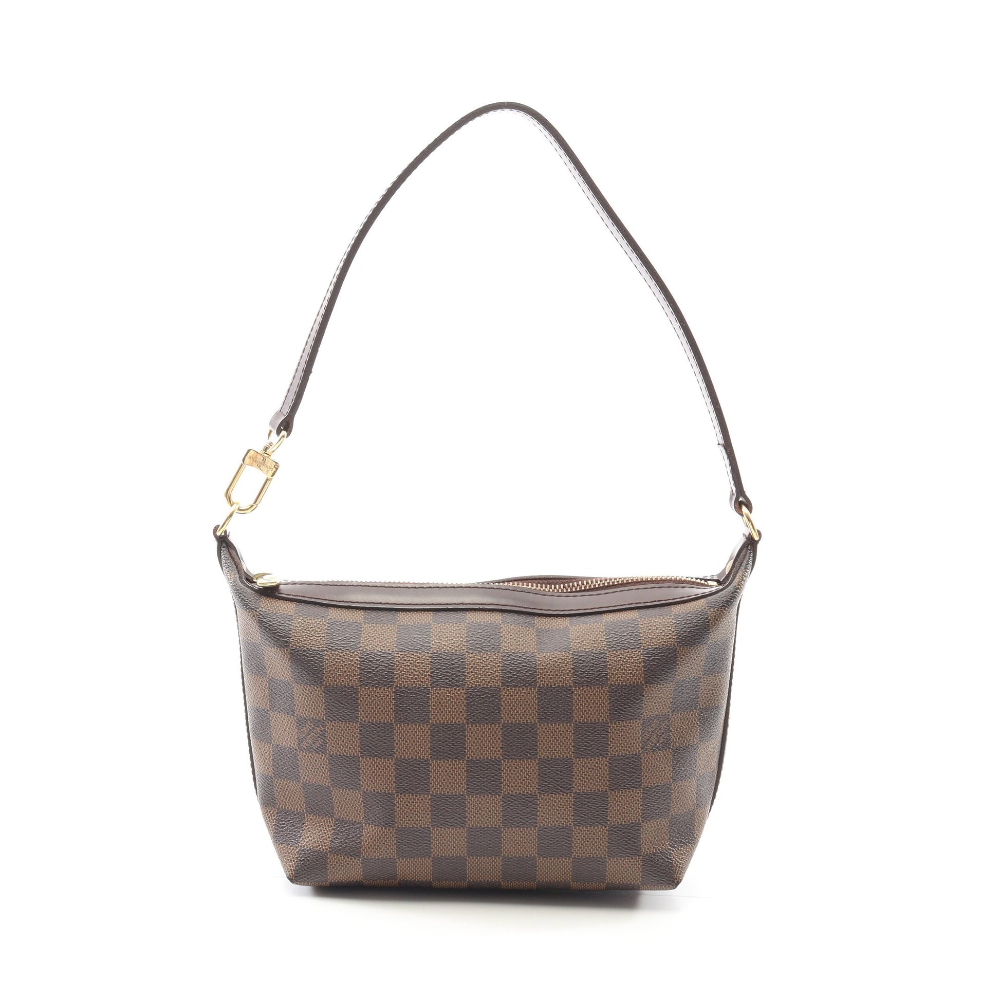 イロヴォPM ダミエエベヌ ショルダーバッグ PVC レザー ブラウン ルイヴィトン バッグ LOUIS VUITTON