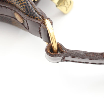 イロヴォPM ダミエエベヌ ショルダーバッグ PVC レザー ブラウン ルイヴィトン バッグ LOUIS VUITTON