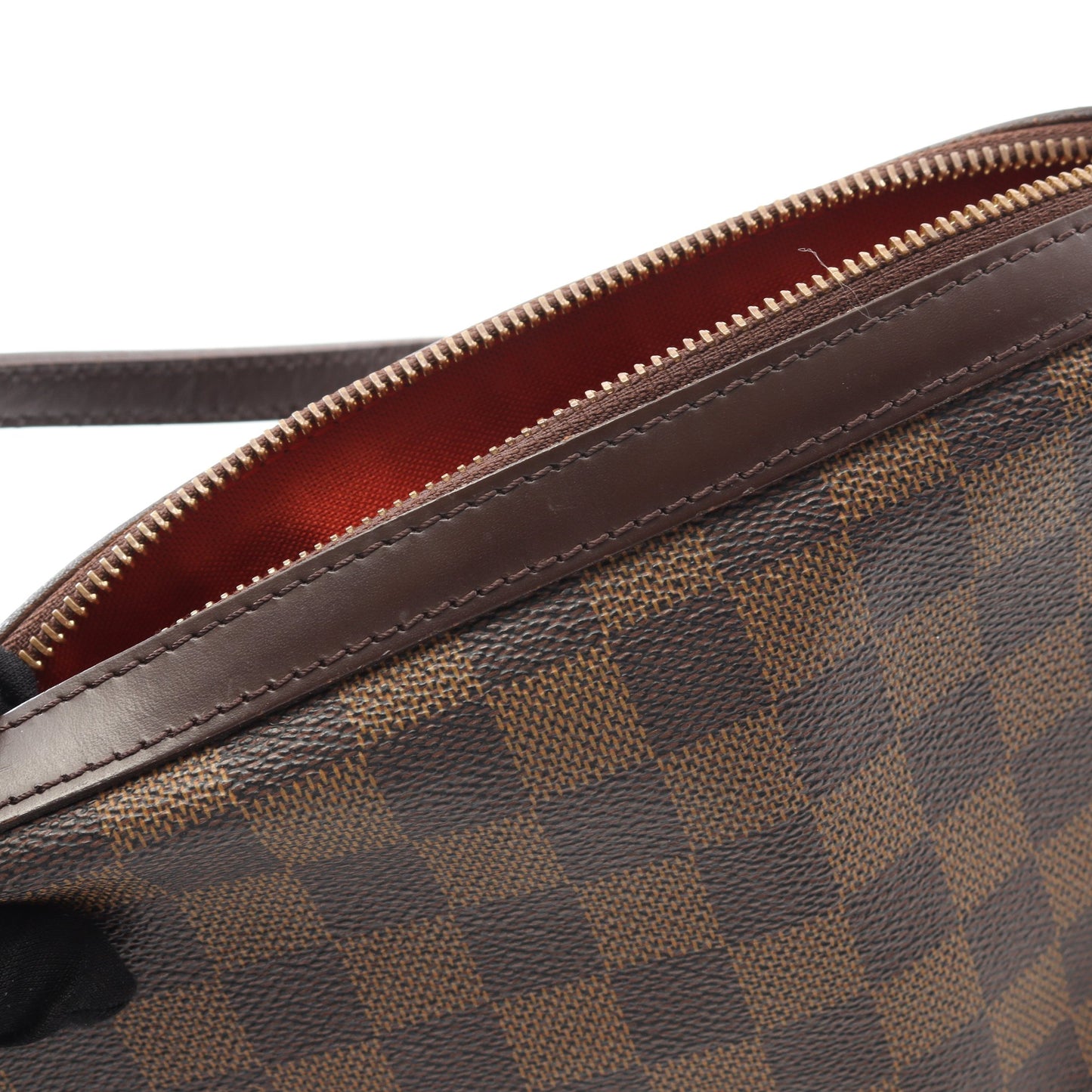 イロヴォPM ダミエエベヌ ショルダーバッグ PVC レザー ブラウン ルイヴィトン バッグ LOUIS VUITTON