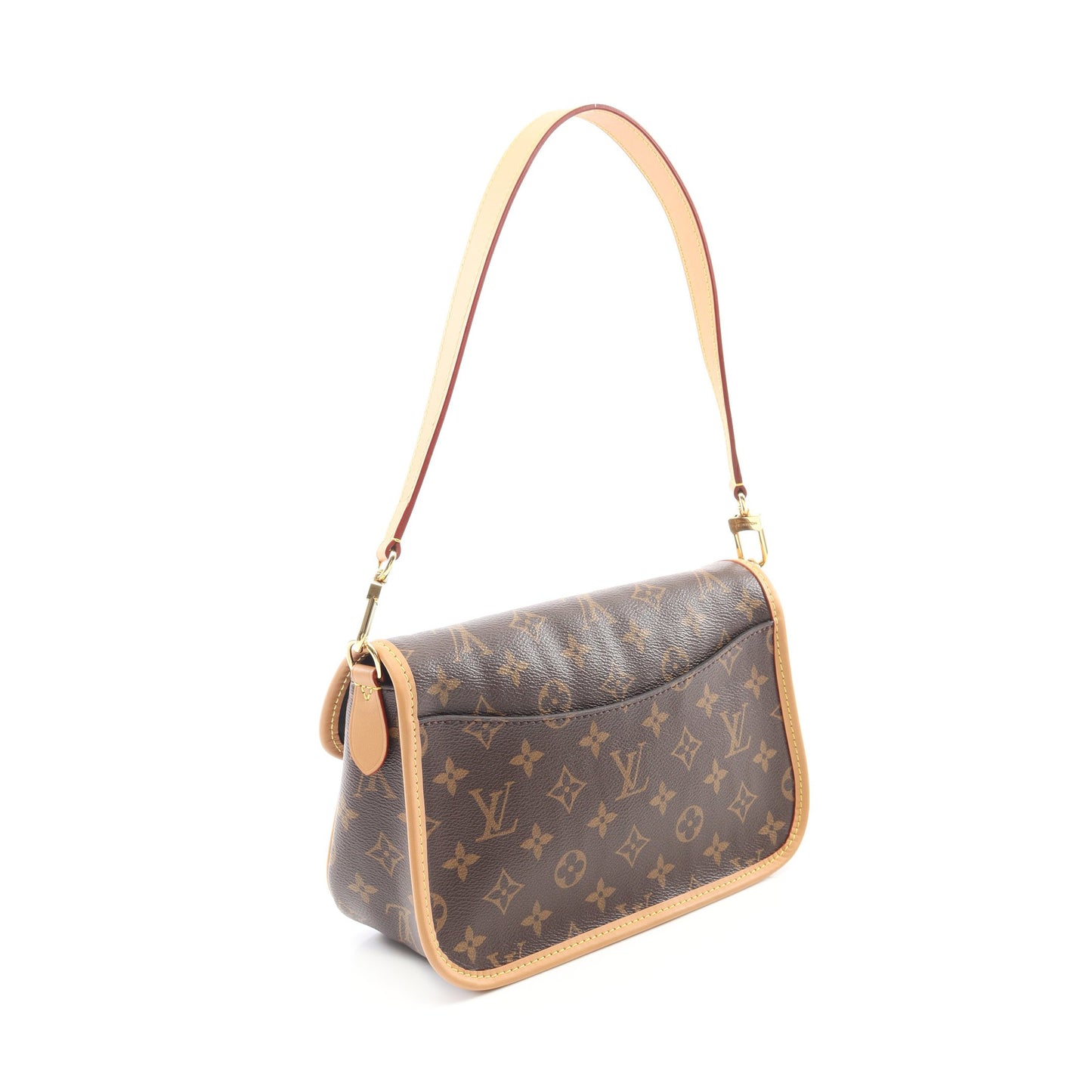 ディアヌ NM PM モノグラム ショルダーバッグ PVC レザー ブラウン 2WAY ルイヴィトン バッグ LOUIS VUITTON