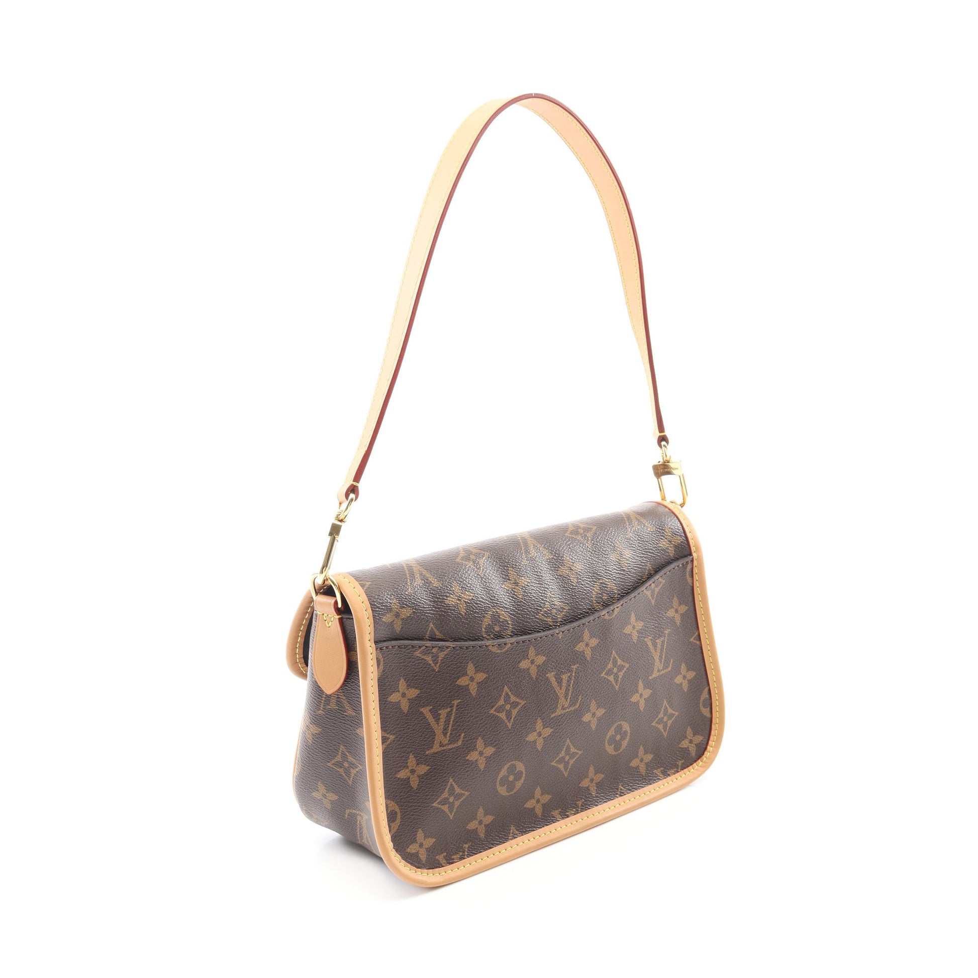 ディアヌ NM PM モノグラム ショルダーバッグ PVC レザー ブラウン 2WAY ルイヴィトン バッグ LOUIS VUITTON