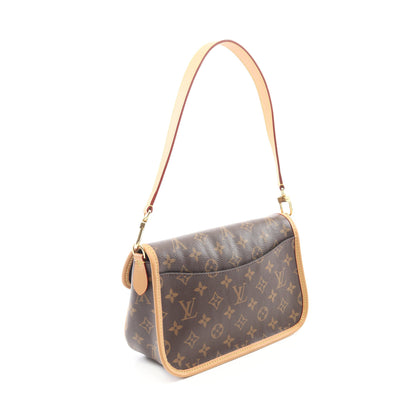 ディアヌ NM PM モノグラム ショルダーバッグ PVC レザー ブラウン 2WAY ルイヴィトン バッグ LOUIS VUITTON