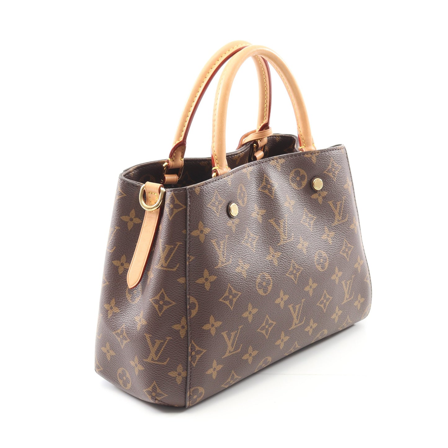 モンテーニュBB モノグラム ハンドバッグ PVC レザー ブラウン 2WAY ルイヴィトン バッグ LOUIS VUITTON