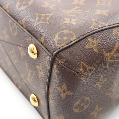 モンテーニュBB モノグラム ハンドバッグ PVC レザー ブラウン 2WAY ルイヴィトン バッグ LOUIS VUITTON