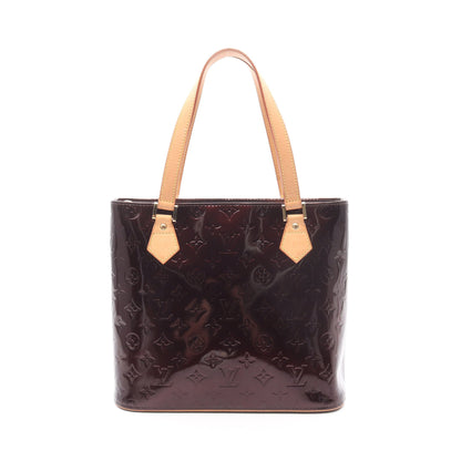 ヒューストン モノグラムヴェルニ アマラント ハンドバッグ レザー ダークパープル ルイヴィトン バッグ LOUIS VUITTON