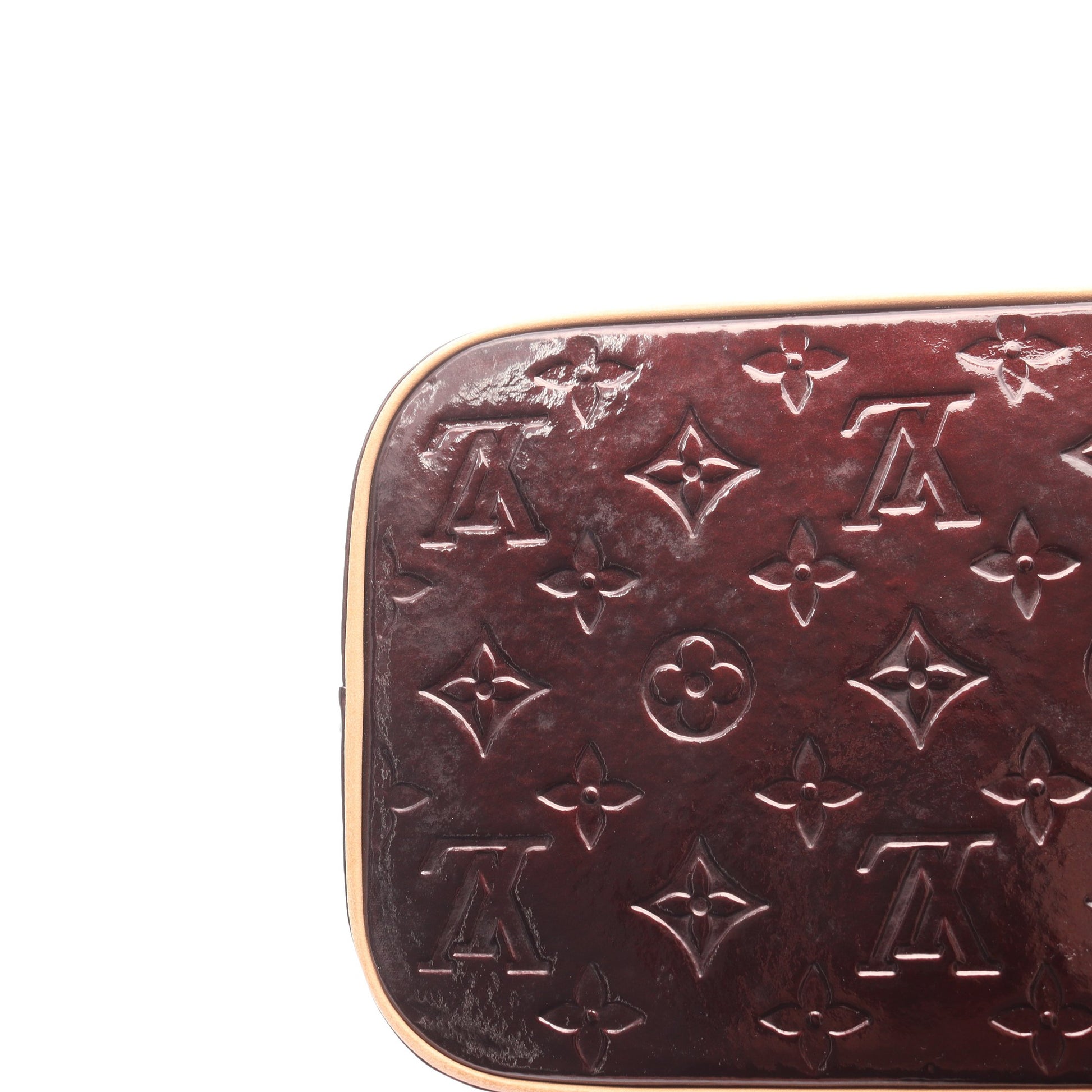 ヒューストン モノグラムヴェルニ アマラント ハンドバッグ レザー ダークパープル ルイヴィトン バッグ LOUIS VUITTON