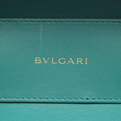 セルペンティ バニティ ハンドバッグ バニティバッグ レザー ブラック 2WAY ブルガリ バッグ BVLGARI