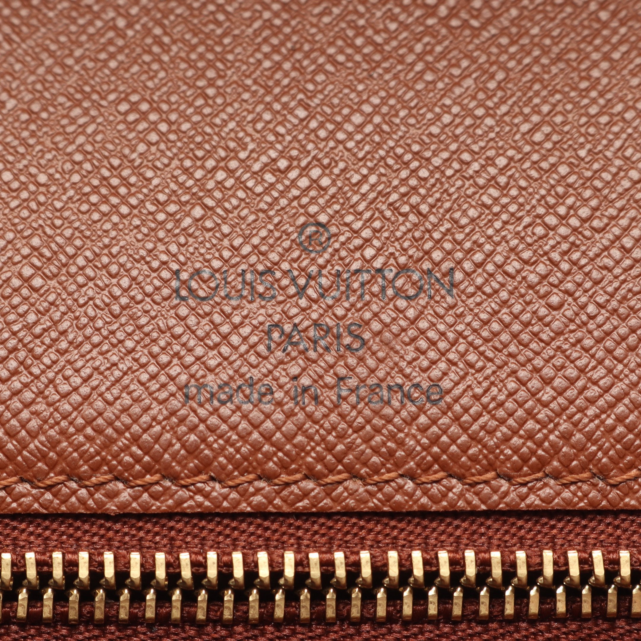 LOUIS VUITTON モノグラム モンソー ハンドバッグ ブラウン PVC モンソー モノグラム ハンドバッグ PVC レザー ブラウン 2WAY ルイ