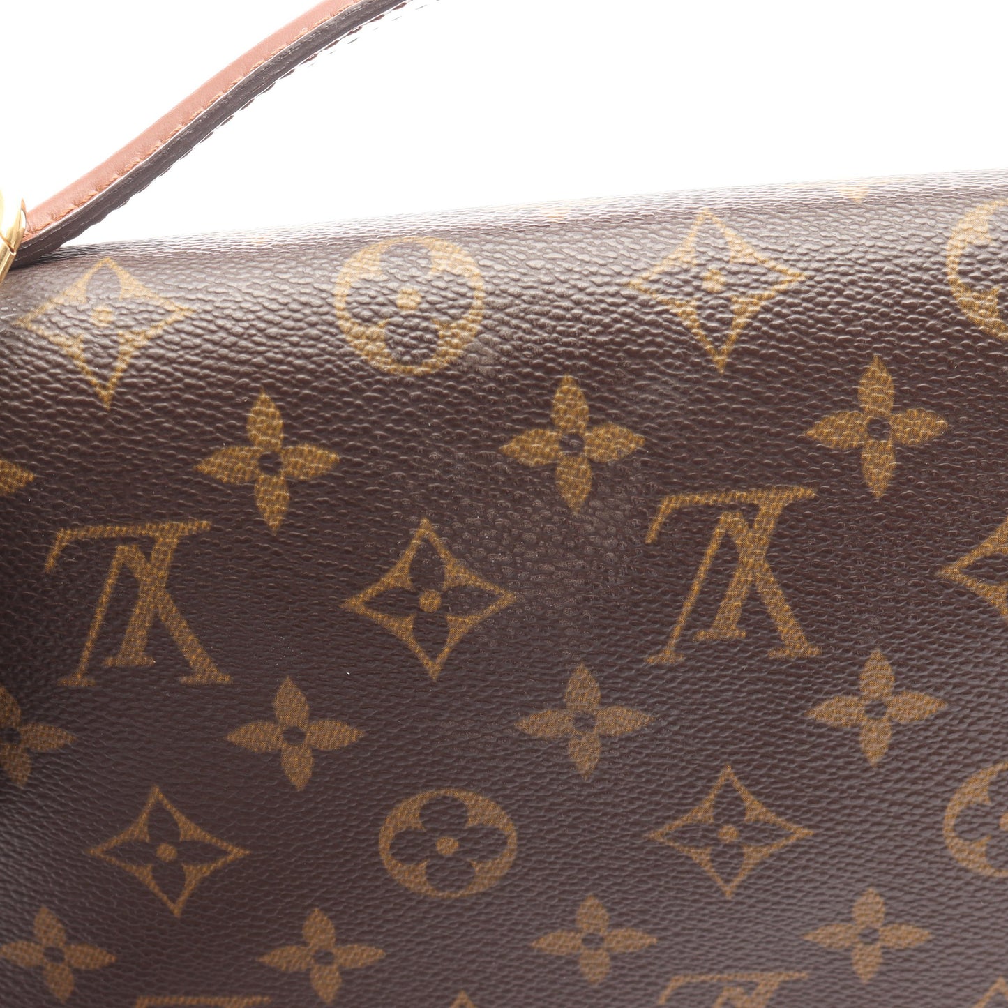 モンソー モノグラム ハンドバッグ PVC レザー ブラウン 2WAY ルイヴィトン バッグ LOUIS VUITTON