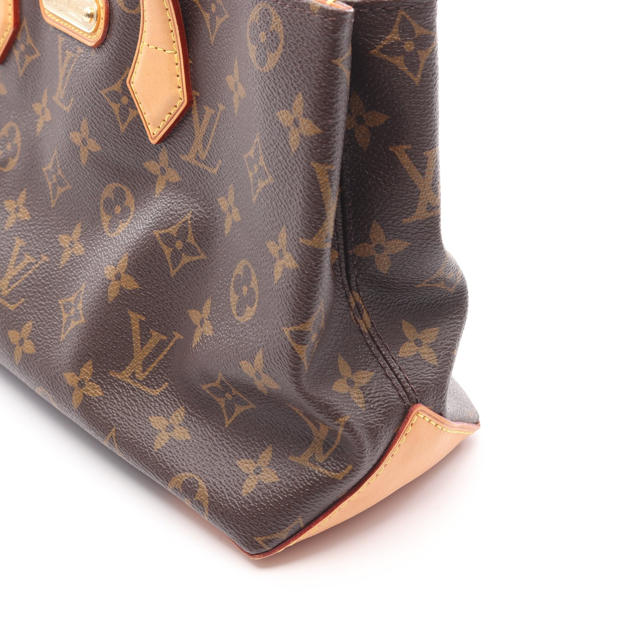 LOUIS VUITTON ハンドバッグ モノグラム ウィルシャーPM ブラウン