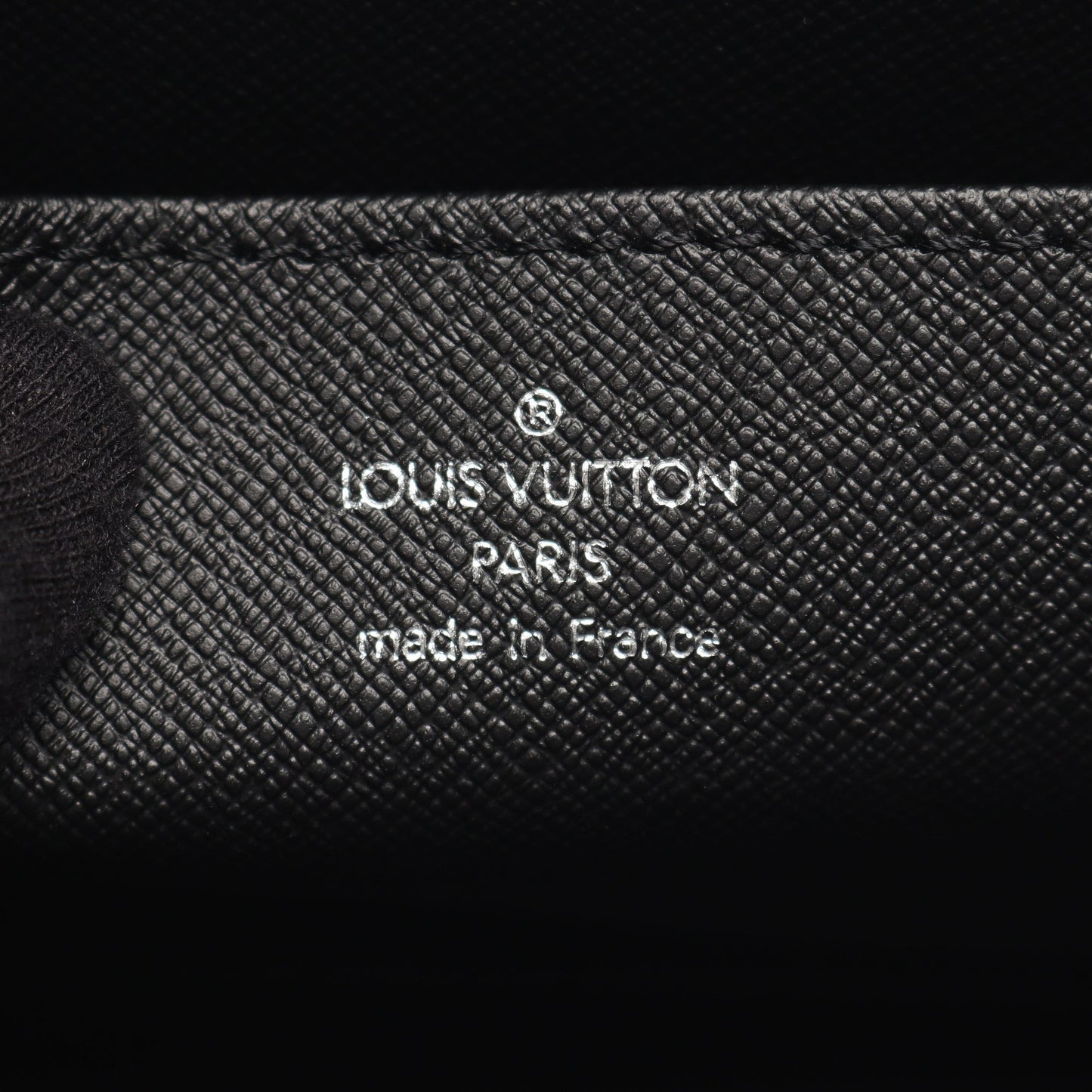 ポシェット オム エピ ノワール クラッチバッグ レザー ブラック ルイヴィトン バッグ LOUIS VUITTON