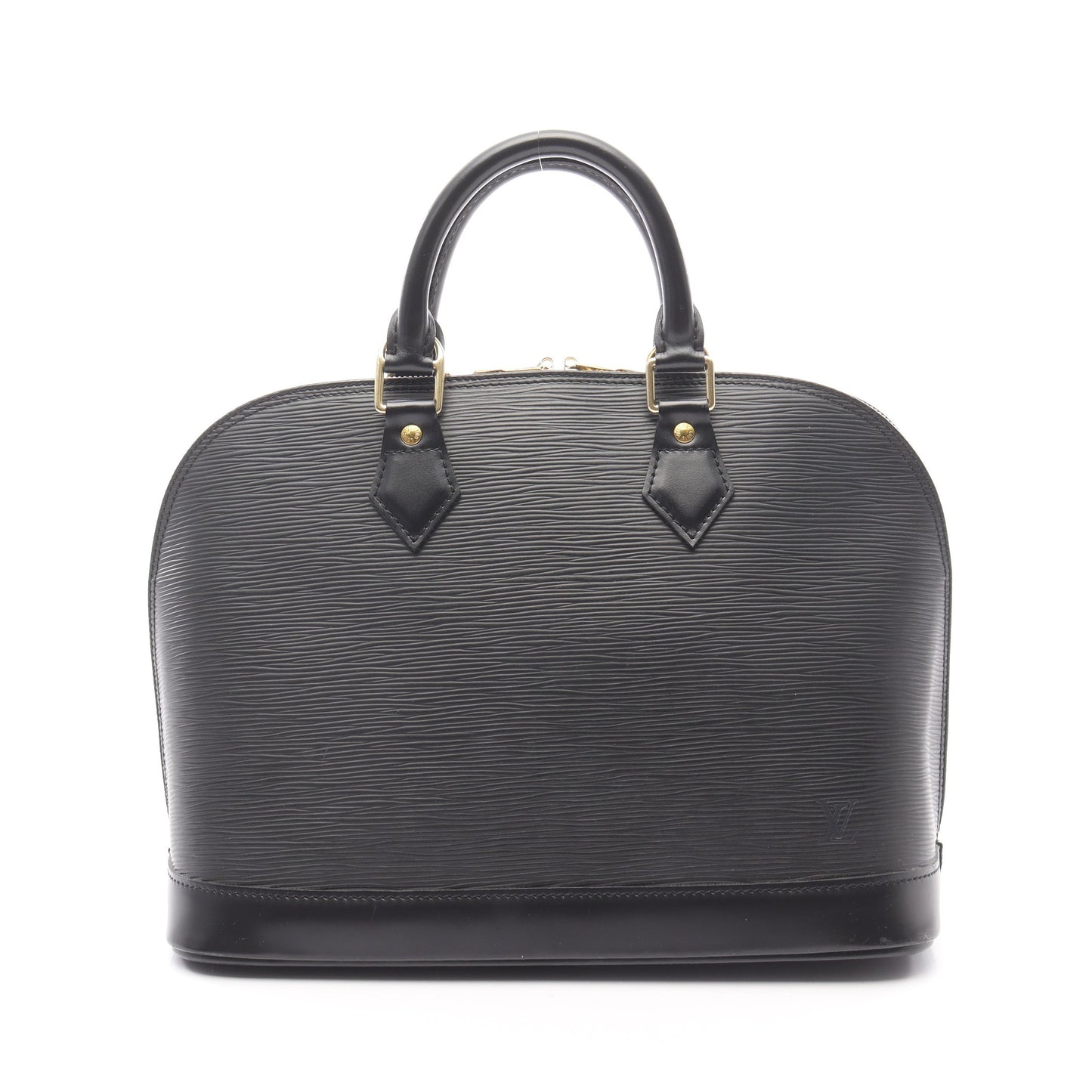 アルマ エピ ノワール ハンドバッグ レザー ブラック ルイヴィトン バッグ LOUIS VUITTON