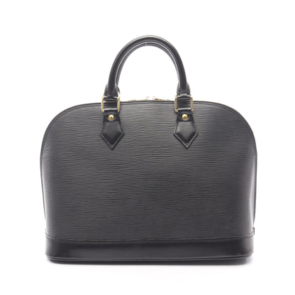 アルマ エピ ノワール ハンドバッグ レザー ブラック ルイヴィトン バッグ LOUIS VUITTON